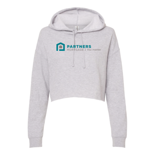 PartnersMortgage - Independent Trading Women's Crop Hoodie