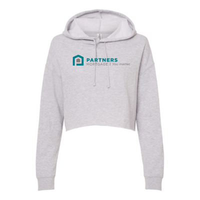 PartnersMortgage - Independent Trading Women's Crop Hoodie