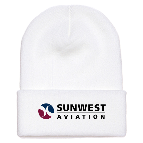 Sunwest Aviation - Cuffed Knit Beanie v2