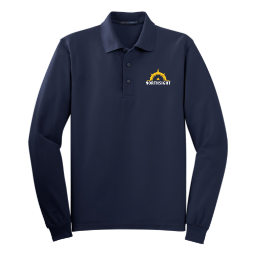 NorthSight Recovery - Port Authority Long Sleeve Silk Touch Polo