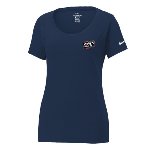 ByersandHarvey - Limited Edition Nike Ladies Dri-FIT Cotton/Poly Scoop Neck Tee