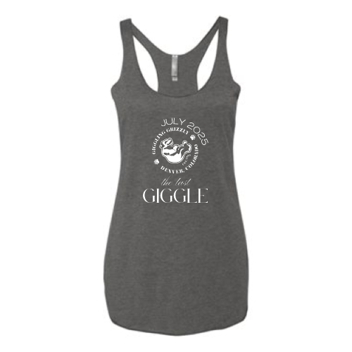 GigglingGrizzly - Next Level Apparel Women’s Tri-Blend Racerback Tank - v2