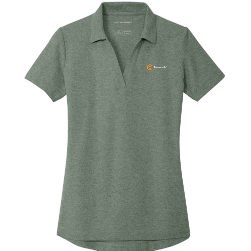 TransitRE - Sustainable Port Authority Ladies C-FREE Cotton Blend Pique Polo