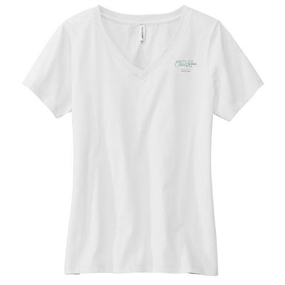 Cloud Nine Peoria - Volunteer Knitwear Women's Daily V-Neck Tee USA-Made