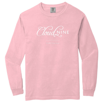 Cloud Nine Peoria - Comfort Colors Heavyweight Ring Spun Long Sleeve Tee