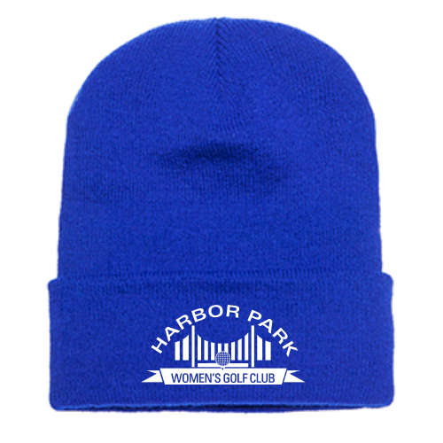 Harbor Park Women's Golf Club - Adult Cuffed Knit Beanie v2