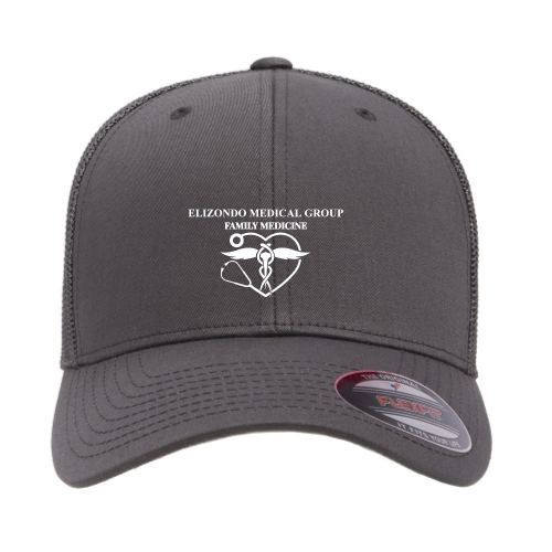 Elizondo MD - Adult 6-Panel Trucker Cap v1 Embroidery
