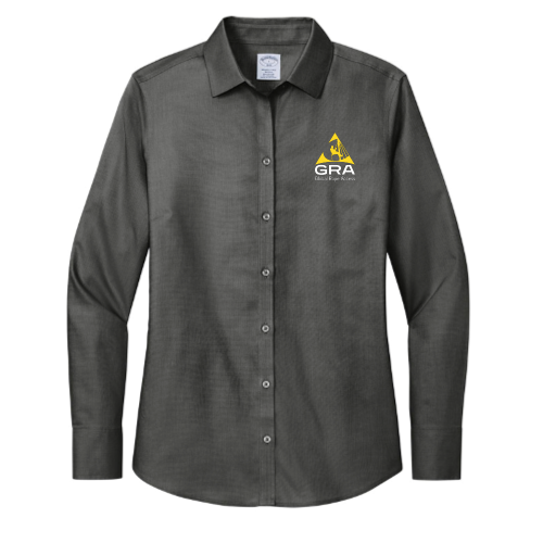 GlobalRopeAccess - Brooks Brothers Women's Wrinkle-Free Stretch Nailhead Shirt - v2