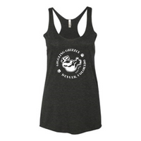 GigglingGrizzly - Next Level Apparel Women’s Tri-Blend Racerback Tank - v1