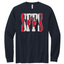 ShotGunLawEnforcementMC - Volunteer Knitwear Chore Long Sleeve Tee USA-Made V8 "SFFS"