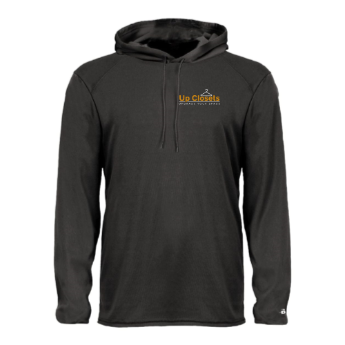 UpClosets - B-Core Long Sleeve Hooded T-Shirt