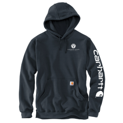 LaymanLewis - Carhartt Midweight Hooded Logo Sweatshirt
