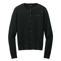 InterconMessaging - Port Authority Women’s Easy Care Crewneck Cardigan Sweater