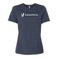 VulcanForms - Women's Relaxed Fit Heather CVC Tee