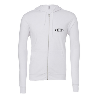 Gents - Unisex Sponge Fleece Full-Zip Hooded Sweatshirt
