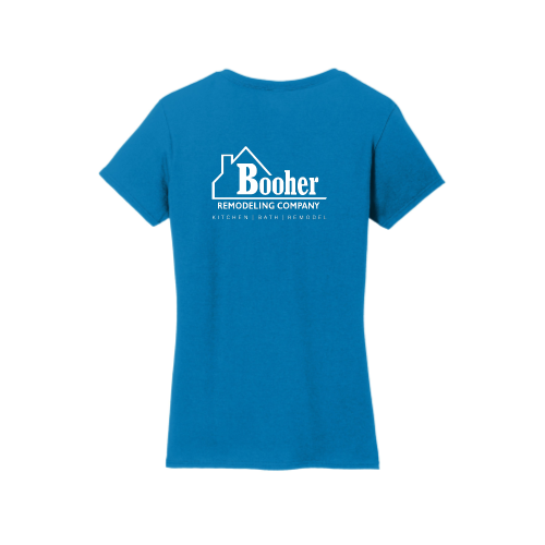 BooherRemodelingCompany - Gildan Ladies Heavy Cotton 100% Cotton V-Neck T-Shirt