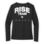 RiseChurchTX - Ladies Performance Long Sleeve V Neck T Shirt
