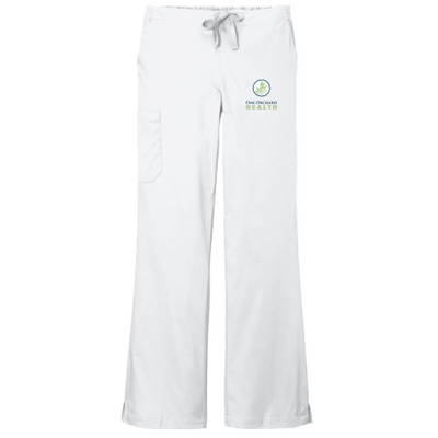 OakOrchard2 - WonderWink - Women's WorkFlex Flare Leg Cargo Pant v1