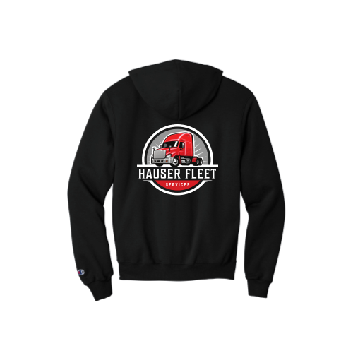 HauserFleetServicesandHauserLogistics - Champion Powerblend Pullover Hoodie