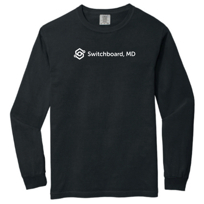 Switchboard, MD - Comfort Colors Garment-Dyed Heavyweight Long Sleeve T-Shirt
