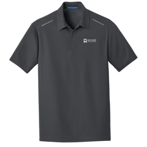 Apogee - Port Authority - Pinpoint Mesh Polo