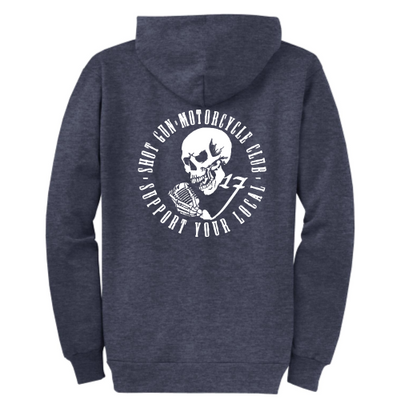 ShotGunLawEnforcementMC - Port & Company Classic Full-Zip Hooded Sweatshirt V3 "Support Your Local"