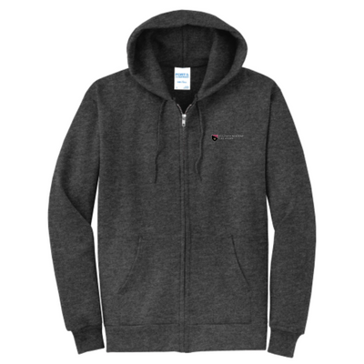 CALVCorner - Port & Company Classic Full-Zip Hooded Sweatshirt