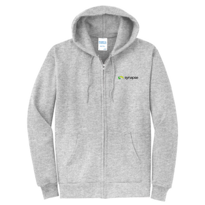 Synapse -Port & Company Classic Full-Zip Hooded Sweatshirt