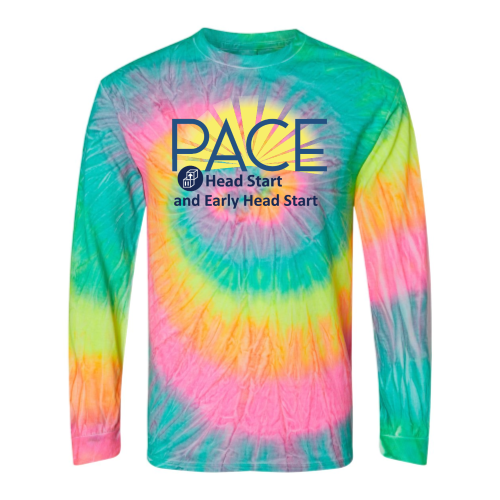 PACE - Tie-Dyed Long Sleeve T-Shirt v1