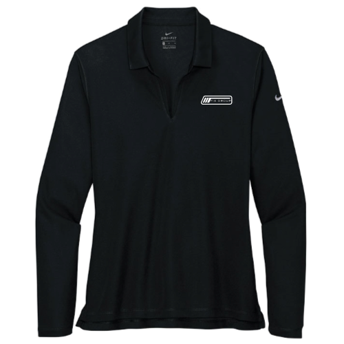 FixGroup Nike Ladies Dri-FIT Micro Pique 2.0 Long Sleeve Polo NKDC2105