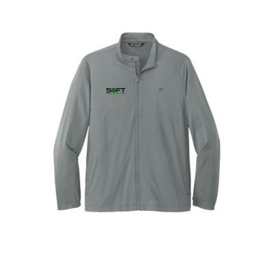 SOFTwarfare TravisMathew - Men's Surfside Full-Zip Jacket - Heather Grey