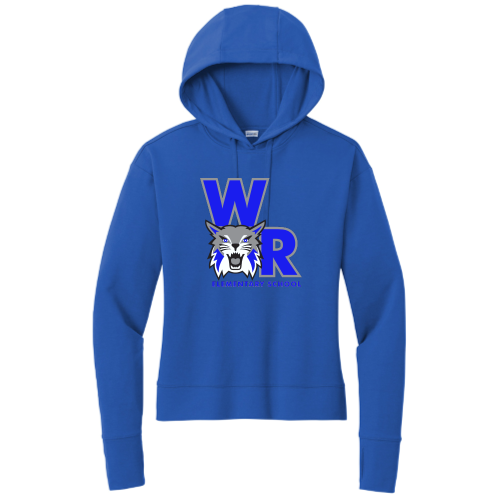 West Rowan Elementary School - Sport-Tek Ladies Sport-Wick Flex Fleece Pullover Hoodie