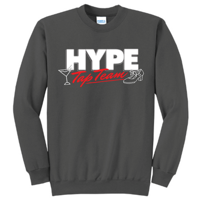 Hype Tap Team - Port & Company Classic Crewneck Sweatshirt - v1