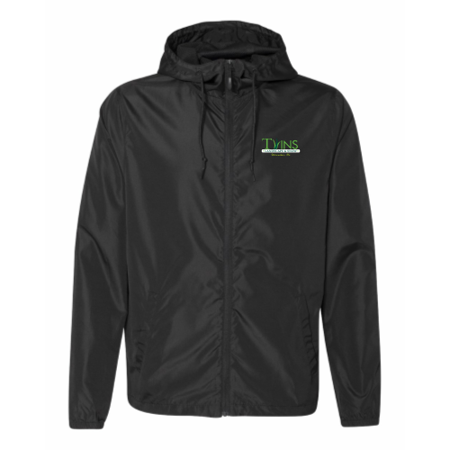Twins Lawn Service - Men's Lightweight Windbreaker Full-Zip Jacket