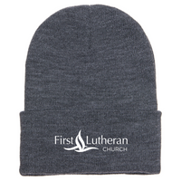 FirstLutheranChurch - Adult Cuffed Knit Beanie