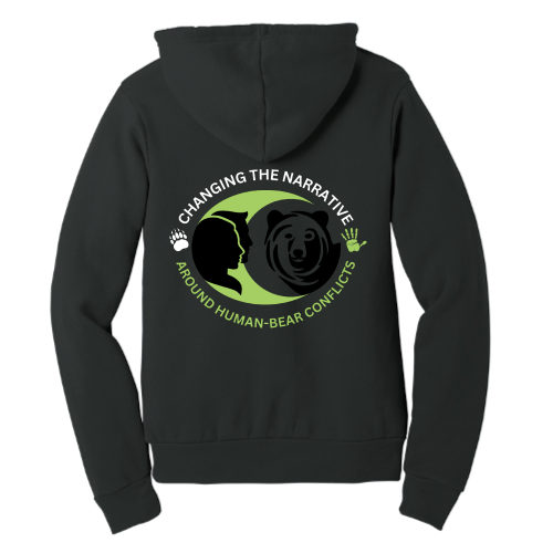 HumanBearConflicts - Unisex Poly/Cotton Hoodie