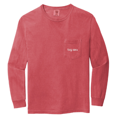 Big Sea - Long Sleeve Pocket T-Shirt