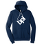 BPI - Unisex Poly Cotton Hooded Pullover Sweatshirt