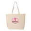BeverlyHillsWomensGolfClub - Canvas Zippered Tote