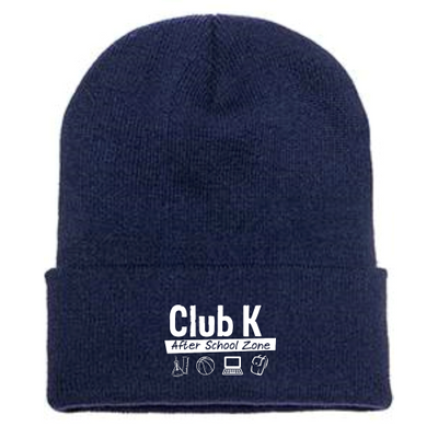 ClubKAfterSchoolZone - Adult Cuffed Knit Beanie