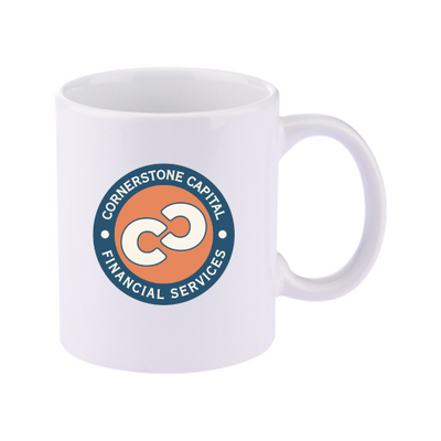 CCFSI - 11oz Basic C Handle Ceramic Mug