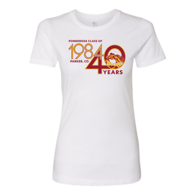 Ponderosa HS 1984 Ladies Next Level T-Shirt