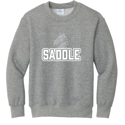 DoralSaddle - Port & Company Youth Crewneck Sweatshirt