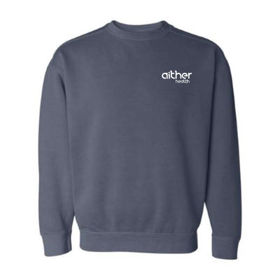 AitherHealth - Pigment-Dyed Crewneck Sweatshirt