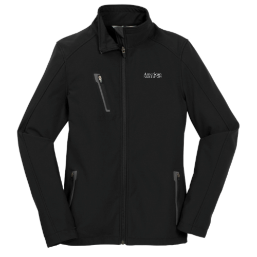 American Flags and Cutlery -  Port Authority Ladies Welded Soft Shell Jacket
