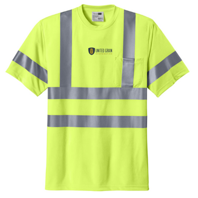 UnitedGrainCorporation - CornerStone ANSI 107 Class 3 Short Sleeve Snag-Resistant Reflective T-Shirt