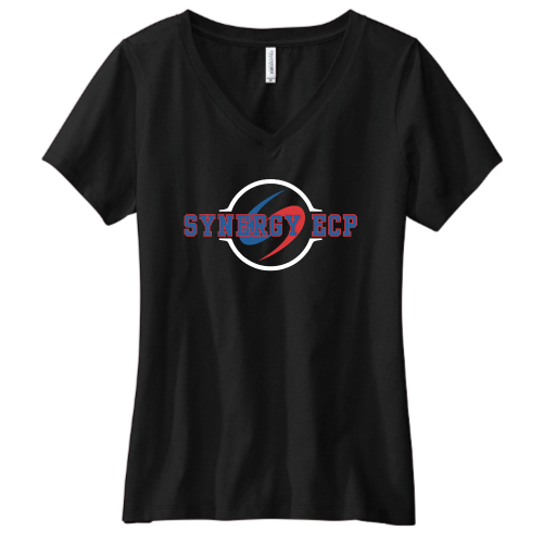 SynergyECP - Volunteer Knitwear Women's Daily V-Neck Tee USA-Made - v5