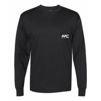 M-Comm - Workwear Long Sleeve Pocket T-Shirt