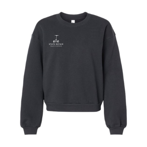 State Repair - American Apparel ReFlex Women's Fleece Crewneck Sweatshirt
