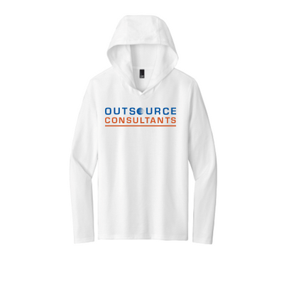 OutsourceConsultants - District Made Mens Perfect Tri Long Sleeve Hoodie